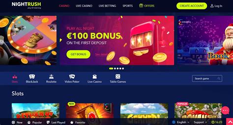 night rush einzahlungsbonus|NightRush Casino ️️ 10 Freispiele Keine Einzahlung.
